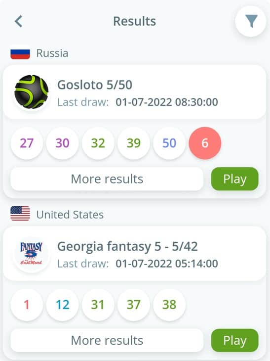 yesplay lucky numbers results south africa