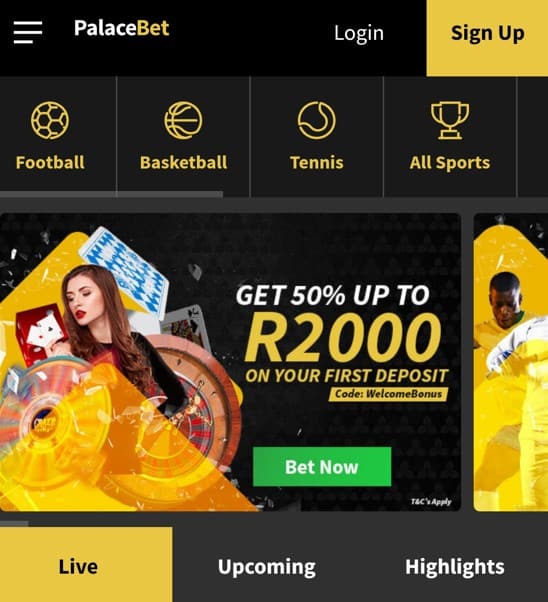 palacebet mobile site south africa