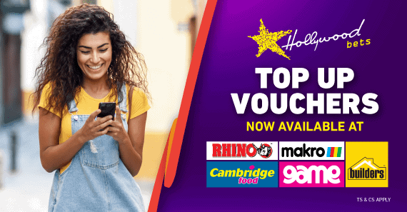 hollywoodbets top up vouchers online betting south africa