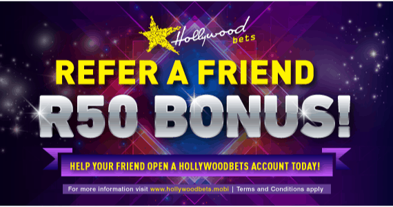 how to refer a friend to hollywoodbets