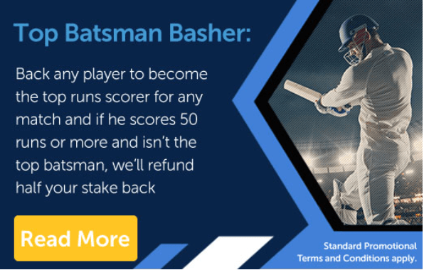 sunbet top batsman basher cricket promotion