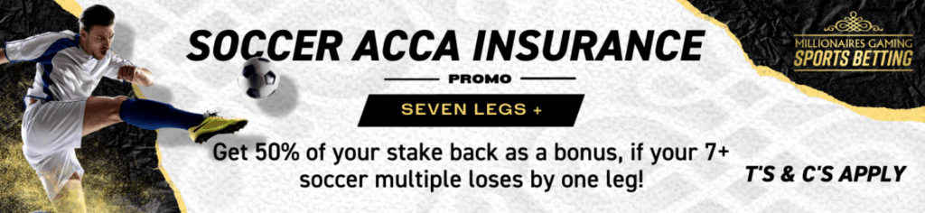 mg sports betting soccer acca insurance