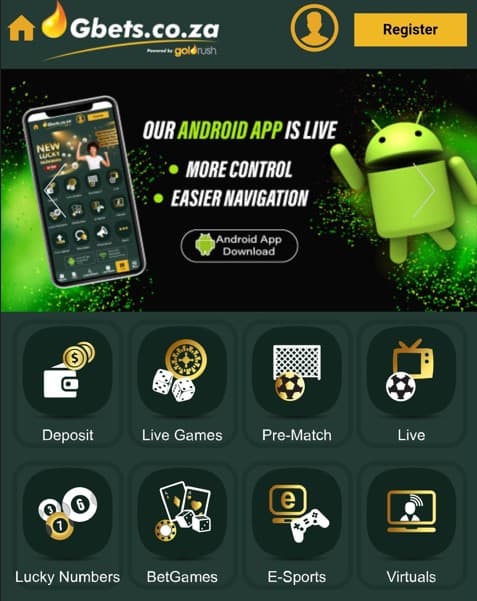 gbets mobile site new