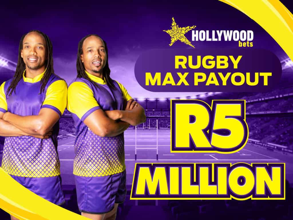 hollywoodbets maximum payout rugby