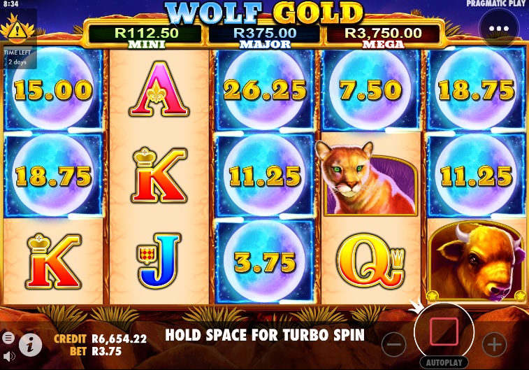 wolf gold pragmatic play slot