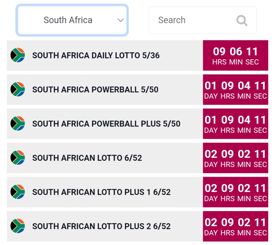 betway lucky numbers south africa draws