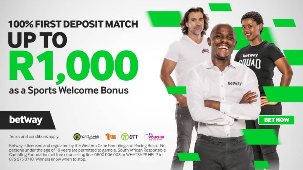 betway deposit bonus sports