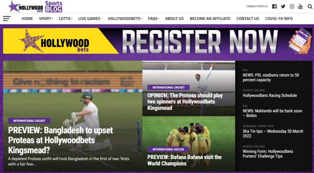 hollywoodbets blog homepage