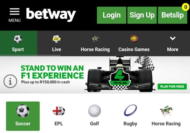 betway south africa mobile new