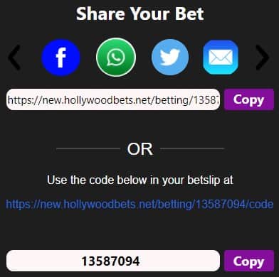 hollywoodbets share bet select your method desktop