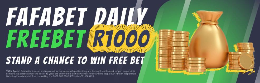 fafabet daily freebet promotion south africa