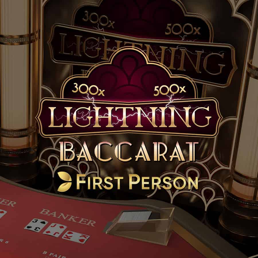 first person lightning baccarat evolution south africa