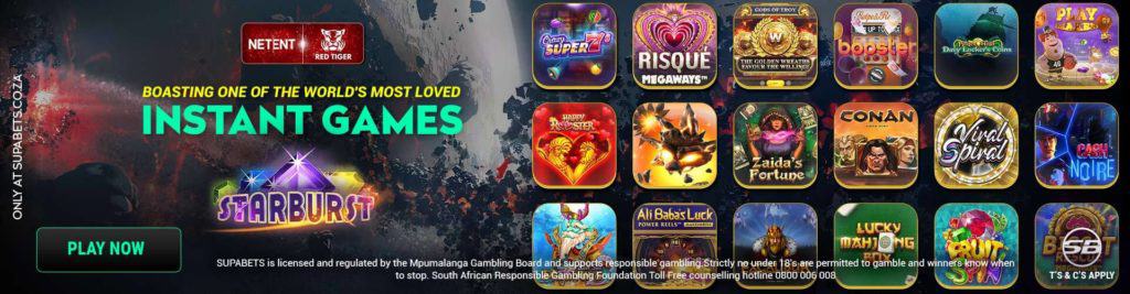 supabets netent red tiger slot casino games