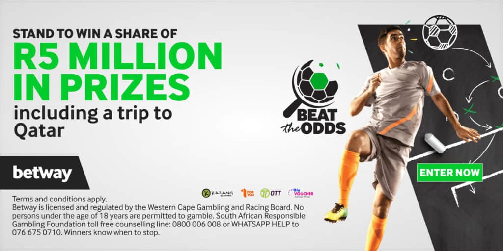 betway beat the odds promotion south africa august 2022