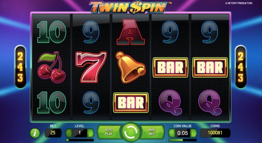 twin spin slot game netent south africa