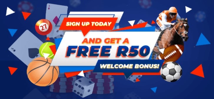 wsb welcome bonus r50 south africa