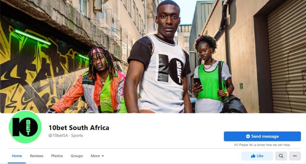10bet south africa facebook