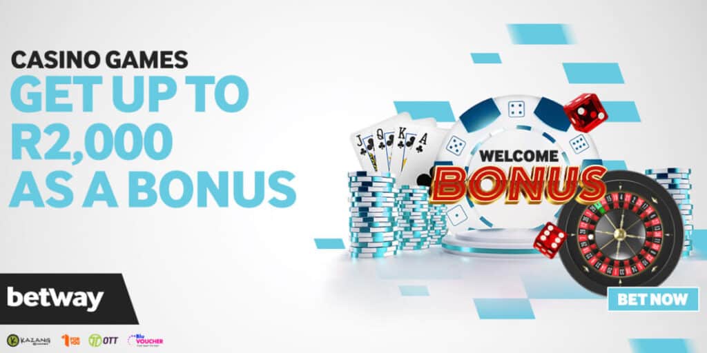 betway welcome bonus casino r2000 1200x600