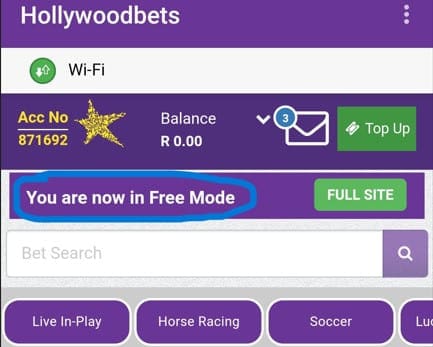 hollywoodbets data free site south africa