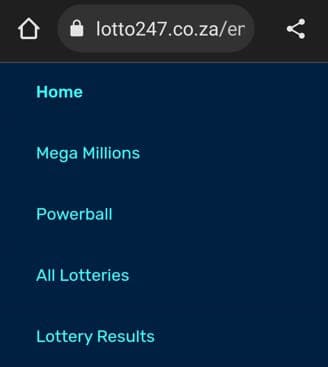 lotto 247 mobile menu south africa