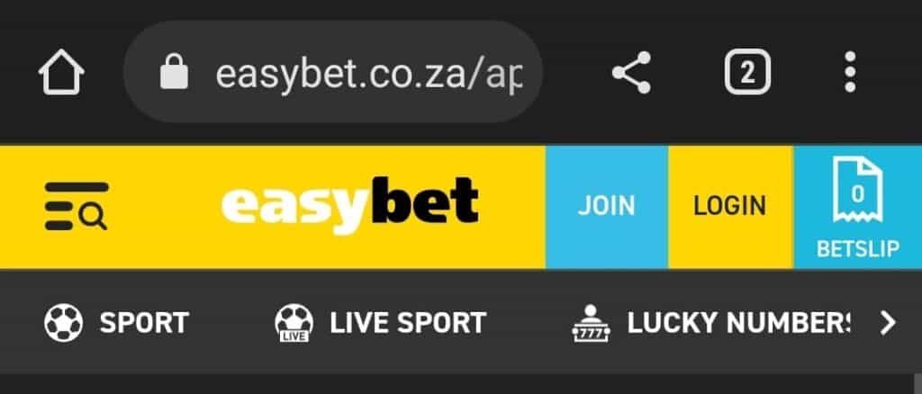 easybet mobile south africa