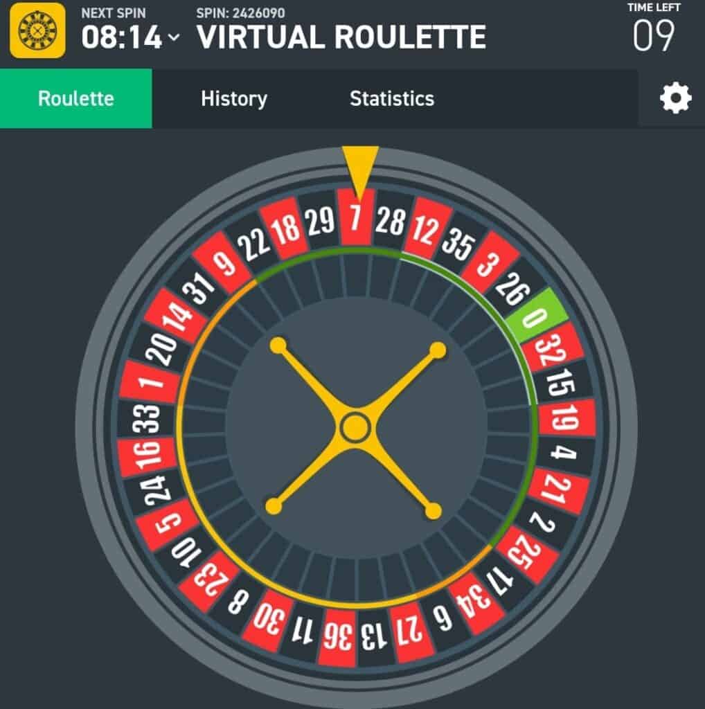 easybet virtual roulette