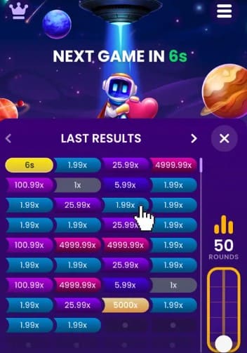 spaceman game results south africa