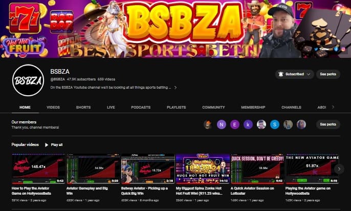 bsbza youtube channel interview