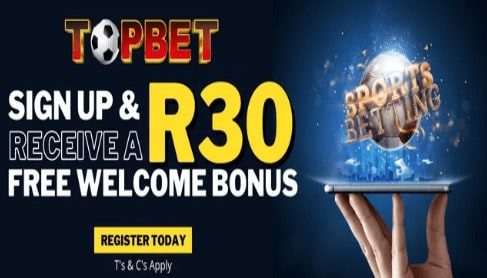 topbet r30 welcome sign up bonus offer topbet.co .za 
